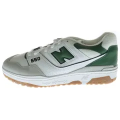 New Balance (ニューバランス) BB550ESB ローカットスニーカー US11/29.0cm ホワイト/グリーン