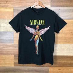 NIRVANA ニルバーナ ロック バンド Tシャツ サイズ メンズ M 古着 s25020974