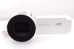 ■美品■パナソニック Panasonic 4K ビデオカメラ VX1M 64GB あとから補正 ホワイト HC-VX1M