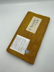 会津木綿　会津もめん　あいづもめん　ハギレ　反物　木綿はぎれ切り売りYEL103