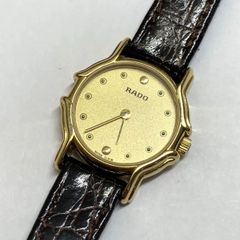 RADO LeSoir 腕時計 ゴールド/ブラック　129.3645.2 RADO LeSoir 腕時計 ゴールド/ブラック 129.3645.2 - メルカリ