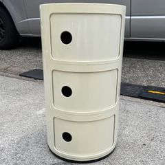 ✨美品/正規品【kartell/カルテル】 COMPONIBILI  コンポニビリ　3段　イタリア製　italy 棚　シェルフ　オシャレ家具　ブランド家具