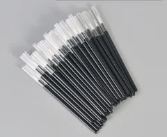 【新着商品】セメント 接着剤 溶きパテ ペイント プラモデル ブラシ フィギュア 模型 プラモ用塗装筆 塗装筆 筆 大容量 使い捨て 100本 (細筆) KOLAMOON