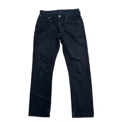 リーバイス 501 ブラックデニム  W33 L34 デニム Denim ストレートレングス レギュラーストレート 黒 ブラックLevi's 00s H306