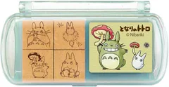 ビバリー ジブリ となりのトトロ スタンプ はんこ ミニスタンプセット6 SGM-011