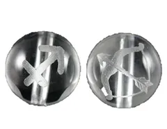 12星座 射手座（いて座） 水晶素彫り12mm玉ビーズ 【穴あり一粒売りビーズ】 / 天然石、パワーストーンの専門店インペリアルオーラ おしゃれ かわいい オシャレ 可愛い プレゼント ギフト 贈り物