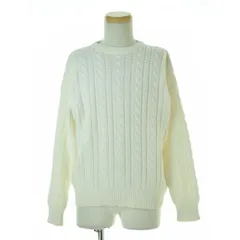 【EDDIEBAUER】ケーブル コットン長袖ニットセーター