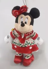 【中古】ぬいぐるみ ミニーマウス(ディズニー・クリスマス・ストーリーズ) ぬいぐるみバッジ 「ディズニー・クリスマス2018」 東京ディズニーランド限定