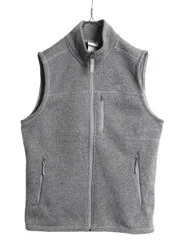 【お得なクーポン配布中!】 US企画 ノースフェイス ゴードン ライオンズ フリース ベスト メンズ М The North face アウトドア フルジップ 重ね着 前開き セーター 灰