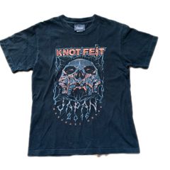 KNOT FEST JAPAN ノットフェス 2016 slipknot Tシャツ ブラック S 古着 バンドTシャツ ベビーメタル