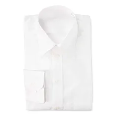 [アトリエサンロクゴ] 白ワイシャツ 長袖 形態安定 ビジネス 冠婚葬祭 6041 メンズ レギュラー衿 首回り 42cm 裄丈 84cm