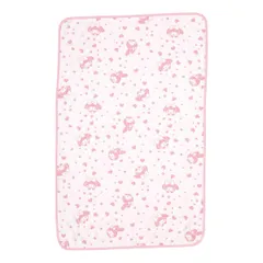 ベビーブランケット マイメロディ 綿100％ ガーゼ （ サンリオ マイメロ ブランケット ひざ掛け タオルケット 綿 コットン ベビー 赤ちゃん 出産祝い おくるみ コットン100％ お昼寝 退院 ベビーカー 女の子 かわいい プレゼント ）