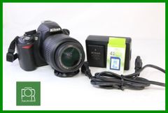 【動作保証・点検済】良品■Nikon D3100 / AF-S 18-55mmG■ショット数2741回■バッテリー・チャージャー・4GB SDカード付き■EE643
