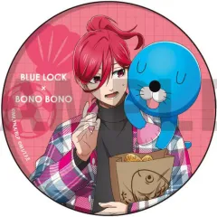 【中古】バッジ・ピンズ 千切豹馬＆ぼのぼの 「ブルーロック×ぼのぼの POP UP SHOP in TSUTAYA 第2弾 ホログラム缶バッジ」
