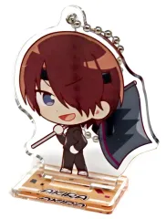 【中古】キーホルダー 神尾アキラ 「GiGO コラボカフェ 新テニスの王子様 スタンド付きデフォルメアクリルキーホルダー ～立海・不動峰ver.～」