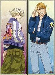 [중고] 포스터 (애니메이션) 이반 & 키스 포스터 [이치 반 쿠지 V TIGER & BUNNY] B상
