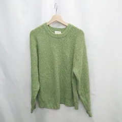 ◇ ⊇ GLOBAL WORK グローバルワーク 長袖 ニット サイズS グリーン レディース E  【1502180008887】