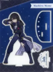 【中古】アクリルスタンド・アクリルパネル ましろ爻 アクリルスタンド 「バーチャルYouTuber にじさんじ」 5th Anniversaryグッズ