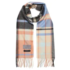 【在庫セール】大判 厚手 チェック柄 カシミア CH30a レディース】 全19柄～【メンズ マフラー チェック 100％ カシミヤ ピュア [バイヤー]