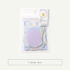 【 新品 未開封 】   いろは出版 Quarry stone memo blue mix-me GQM01 未使用 送料無料のサムネイル