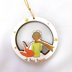 Le Petit Prince 星の王子さま 銀製 キーホルダー Le Petit Prince 星の王子さま 銀製 キーホルダー 缶付き 未使用