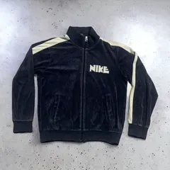 【00s】NIKE ゴツナイキ ベロア ジャージ トラックジャケット L