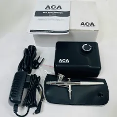 【未使用】ACA　コンプレッサー　エアブラシ　ハンドピースセット　ダイアル式　ハンドピース付き　AVIL