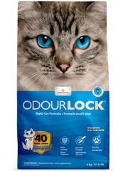 【お取り寄せ商品】 粘土系猫砂。超速吸収＆消臭。 ネコ砂「オードロック」６