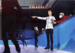 【中古】クリアファイル 勝生勇利(公式描き下ろしイラストB) A4クリアファイル 「ユーリ!!! on ICE×MIZUNO」 ユーリ!!! on ICE 5周年記念コラボ 2021-22勝生勇利モデル 対象商品購入特典