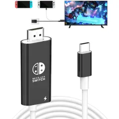 【迅速発送】Switch ドック Switch テレビ接続出力 多機能ミニSwitch ドック＆HDMI ケーブル付き スイッチ ドック＆交換ケーブル【4K&1080P解像度 HDMI変換 TVモード PD充電機能】Switch HDMIケーブル付き スイッチ