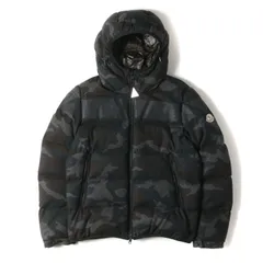 美品 MONCLER モンクレール ジャケット サイズ:3 迷彩 ウール フード ダウンジャケット (ERAULT) グリーン ブラウン グレー アウター ブルゾン 上着【メンズ】のサムネイル