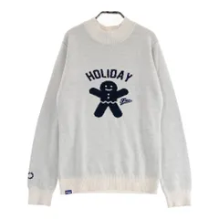 サイズ：L FILA GOLF フィラゴルフ MO4HL701 ニットセーター  ホワイト系 [240101521718] ゴルフウェア レディース ストスト