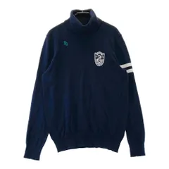 サイズ：0 PEARLY GATES パーリーゲイツ  タートルネック ニットセーター  ネイビー系 [240101461449] ゴルフウェア レディース ストスト