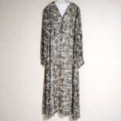 ちよ様　ameri vintage花柄長袖プリーツワンピース ちよ様 ameri vintage花柄長袖プリーツワンピース