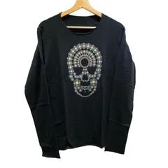 lucien pellat-finet ルシアンペラフィネ Multi Color Skull Long Sleeve T-Shirt Black マルチカラー スカル ロングスリーブ Tシャツ カットソー ブラック size=XSのサムネイル