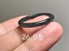 L5-70美品赤翡翠23.0号 ミャンマー産天然 A貨 本翡翠 くりぬき リング L5-70美品赤翡翠23.0号 ミャンマー産天然 A貨 本翡翠 くりぬき