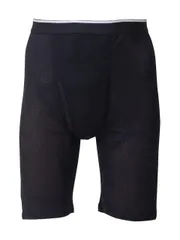 ボクサーパンツ 大きいサイズ メンズ ロングボクサーパンツ 速乾 ブリーズドライ 機能的 C060731-01 ブラック