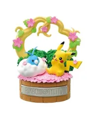 【中古】トレーディングフィギュア 1.ピカチュウ＆チルット 「ポケットモンスター 森の小さなおはなしシリーズ Peaceful Moments!」