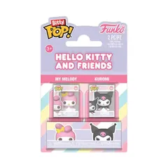 【新品/正規代理店】 FUNKO Bitty Pop! ファンコ ポップ マイメロディ＆クロミ 2個セット 公式 フィギュア グッズ FIGURE GOODS