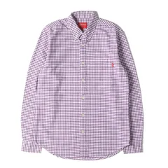 ⭐️極美品⭐️Supreme シュプリーム　ギンガム シャツ ブラック　半袖シャツ Supreme シュプリーム 20SS Embroidered S/S エンブロイダード