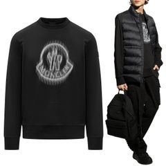 69 MONCLER モンクレール 8G00007 809KR ブラック トレーナー スウェット