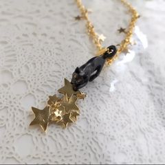 ヴィンテージ ブラックパンサーペンダントネックレス No.408 | Mercari