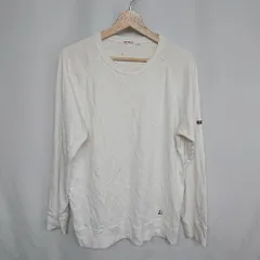 ◇ ⊇ DRESSTERIOR<!-利用不可文字-!> ドレステリア 綿 長袖 トレーナー サイズL アイボリー レディース E  【1409240068303】