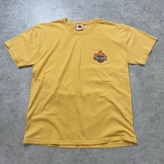 ハーレーダビッドソン 半袖Tシャツ イエロー 2X 【ST164】