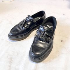 ドクターマーチン　黒　タッセルローファー　uk6 24.5cm