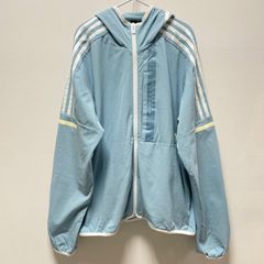 adidas アディダス トレーニングウェア ウィンドブレーカー ライトブルー