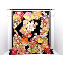 未使用品】名古屋帯 紬織 刺繍加工 開き名古屋 - メルカリ 