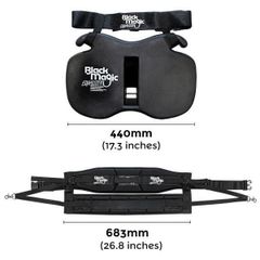 【新品未使用・開封済】Black Magic ハーネスM BLACK MAGIC XL幅 エコライザーギンバル 標準ハーネスベルトセット