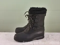 交換無料！ カナダ製 ソレル 黒 良い味 スノーブーツ ビンテージ SOREL スノーブーツ
