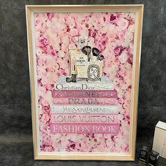 美品】オリバーガル アートパネル 絵画 花 シャネル TOM FORD 芍薬
